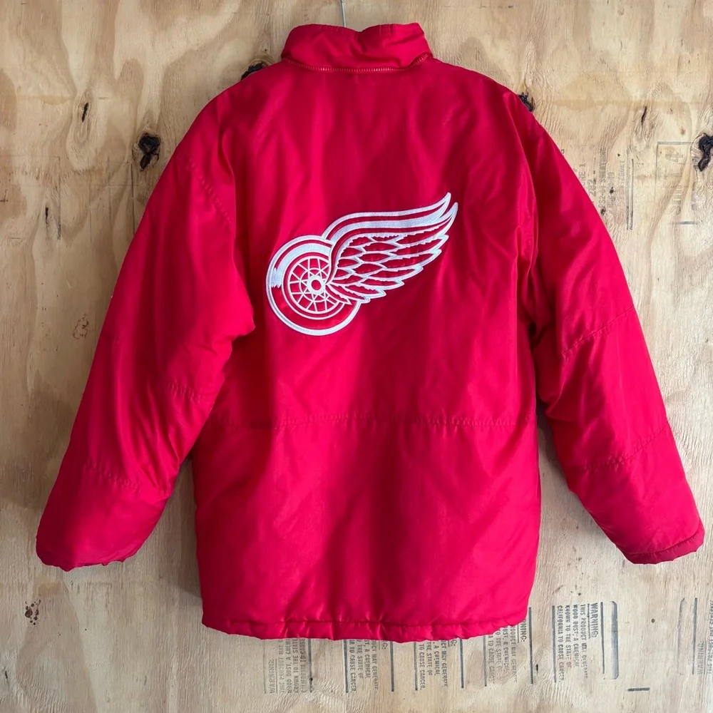 Puma NHL Detroit Red Wings Winter Jacket Coat Sz M - Picture 5 of 12